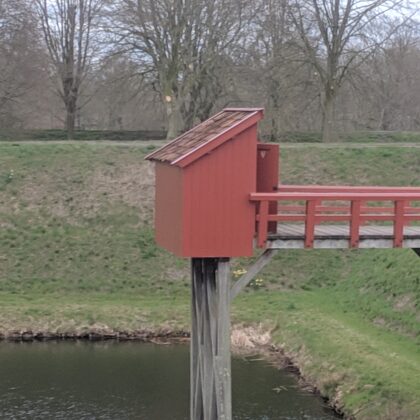 2019 Bourtange Latrine der Festung