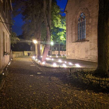 2019 Billerbeck Lichterabend an Johanneskirhce