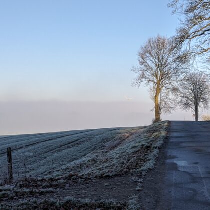 2020 Oberdarfeld Blick auf Windräder bei Schöppingen