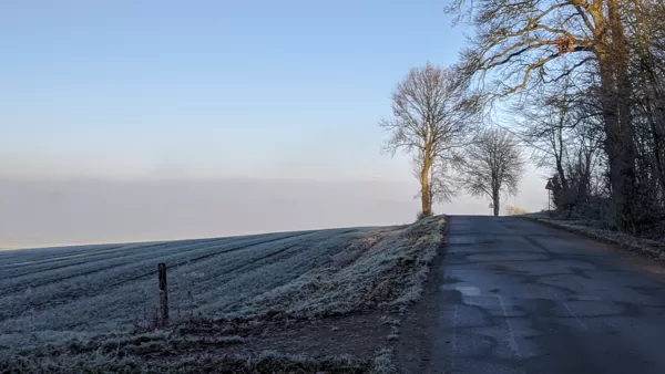 2020 Oberdarfeld Blick auf Windräder bei Schöppingen